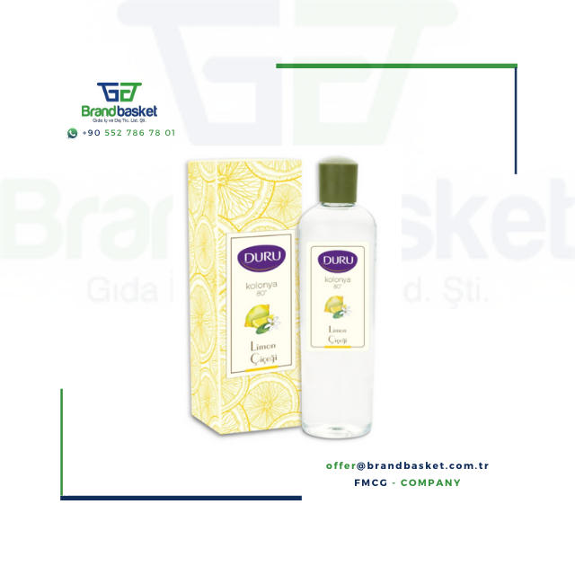 DURU COLOGNE 400ml Turkish Cologne Lemon Products BRANDBASKET