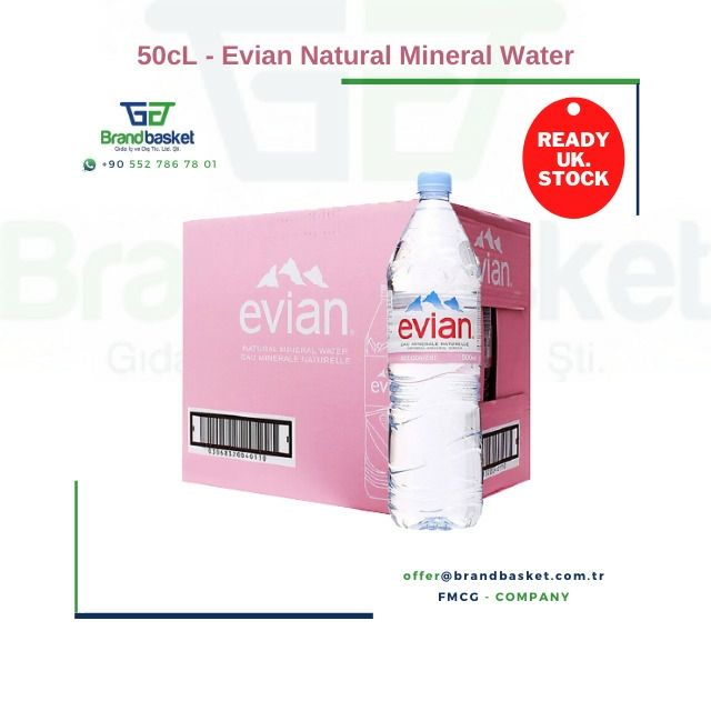 Evian Natural Mineral Water 50cl - Products - BRANDBASKET